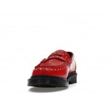 Dr. Martens Studded Penton Loafer Supreme Red