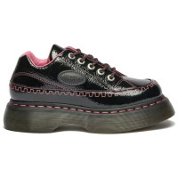 Dr. Martens Buzz 5 Eye Black Distressed Patent