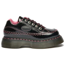 Dr. Martens Buzz 5 Eye Black Distressed Patent