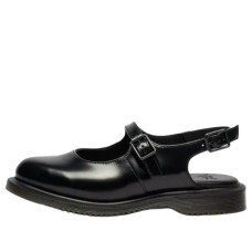 Женские Dr. Martens Madaline Mary Jane Smooth Leather Sling Back Shoes Black (W)