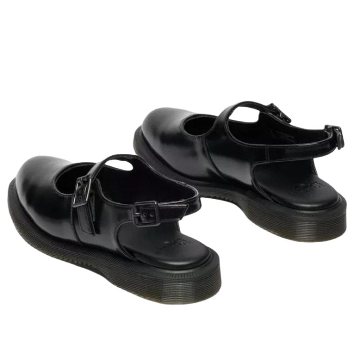 Dr. Martens Madaline Mary Jane Smooth Leather Sling Back Shoes Black (W) - женская сетка размеров Dr. Martens Madaline Mary Jane Smooth Leather Sling Back Shoes Black (W) - женская сетка размеров