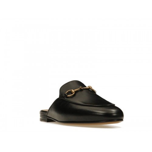 Gucci Princetown Slipper Black Leather - мужская сетка размеров