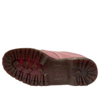 Dr. Martens Lowell Nubuck Moc Toe Shoes Dusty Rose Pink