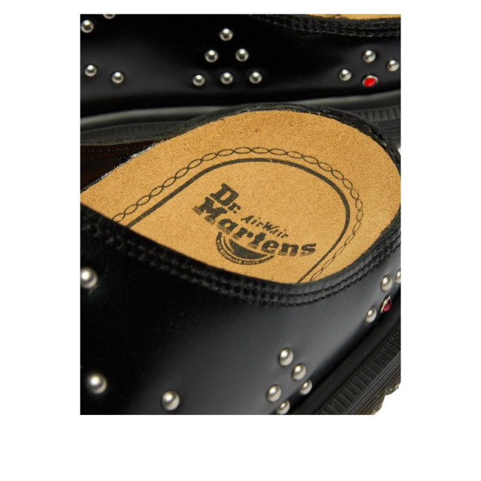 Dr. Martens San Leather Studded Mules Black Analine - мужская сетка размеров Dr. Martens San Leather Studded Mules Black Analine - мужская сетка размеров