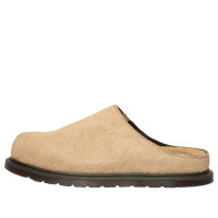 Dr. Martens San Hairy Suede Mules Savannah Tan