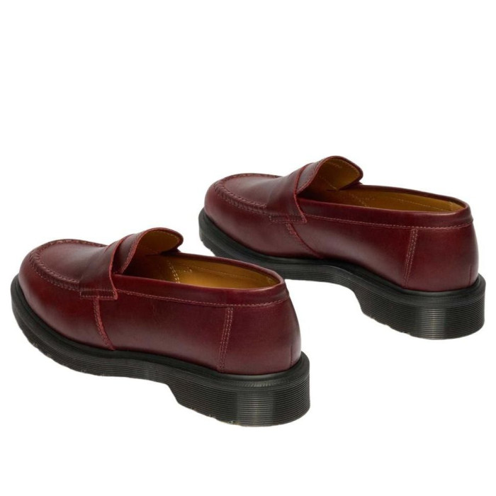 Dr. Martens Delapre Penny Loafers Made In England Burgundy - мужская сетка размеров Dr. Martens Delapre Penny Loafers Made In England Burgundy - мужская сетка размеров