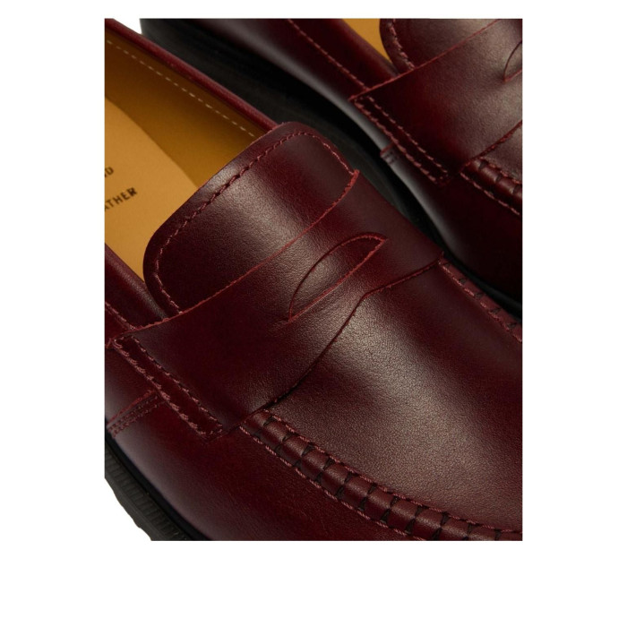 Dr. Martens Delapre Penny Loafers Made In England Burgundy - мужская сетка размеров Dr. Martens Delapre Penny Loafers Made In England Burgundy - мужская сетка размеров