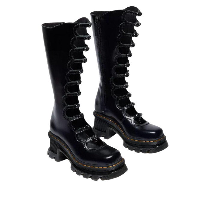 Marc Jacobs x Wmns Kiki Boot Black Buttero - женская сетка размеров Marc Jacobs x Wmns Kiki Boot Black Buttero - женская сетка размеров