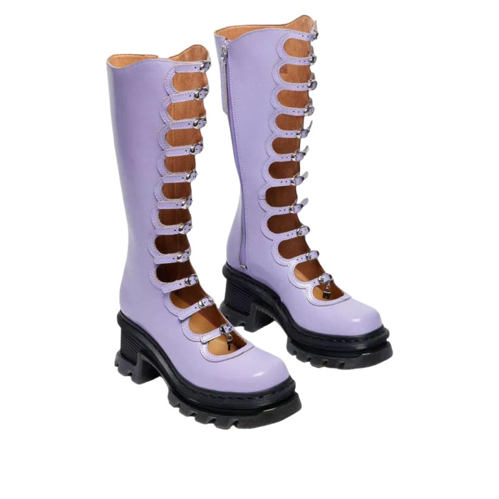 Marc Jacobs x Wmns Kiki Boot Bright Lavender - женская сетка размеров Marc Jacobs x Wmns Kiki Boot Bright Lavender - женская сетка размеров