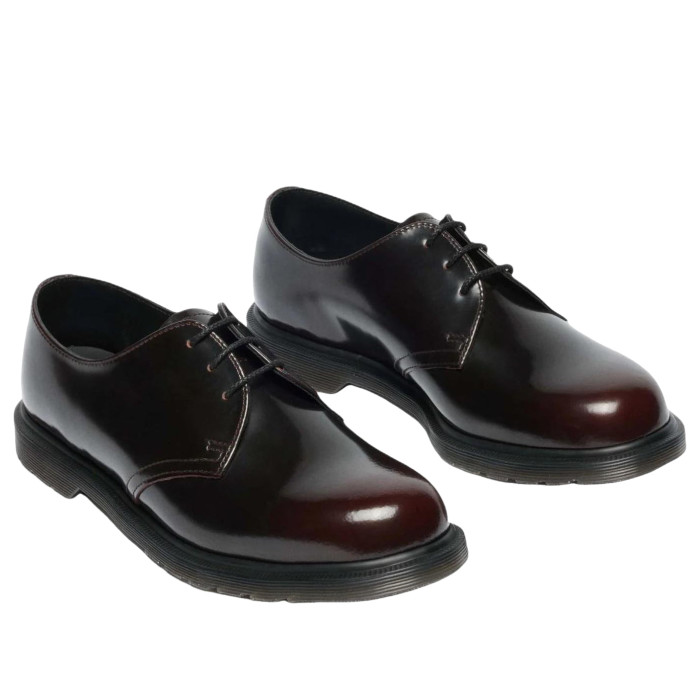 Dr. Martens Mayfare Rub Off Leather Shoes Cherry Red - мужская сетка размеров Dr. Martens Mayfare Rub Off Leather Shoes Cherry Red - мужская сетка размеров
