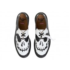 Dr. Martens 1461 3-Eye Shoe Supreme Skull Black White