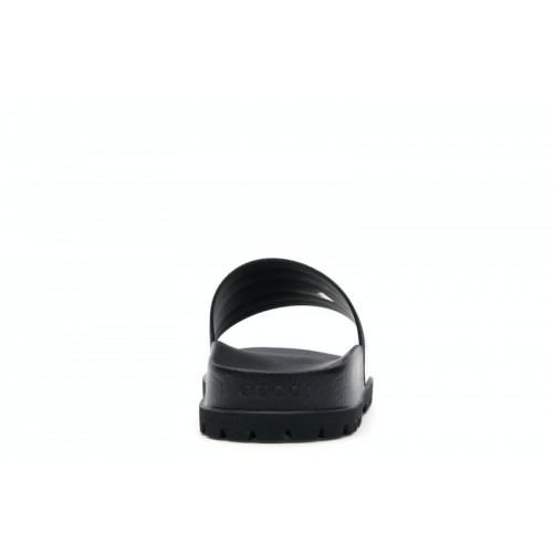 Gucci Web Slide Sandal Black
