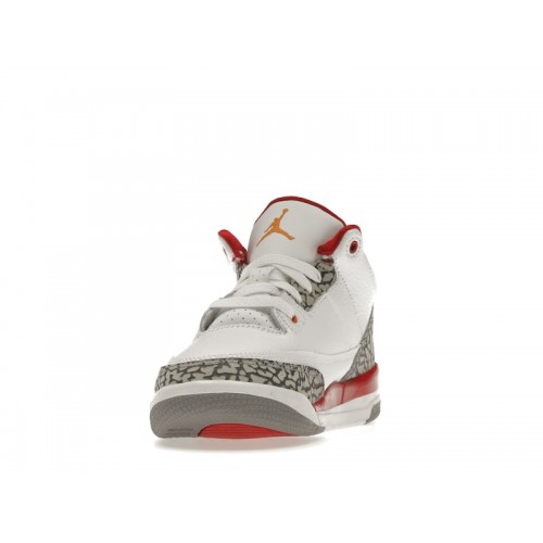 Кроссы Jordan 3 Retro Cardinal (PS) - детская сетка размеров