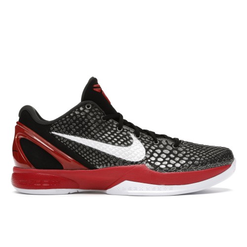 Кроссы Nike Kobe 6 Bred - мужская сетка размеров