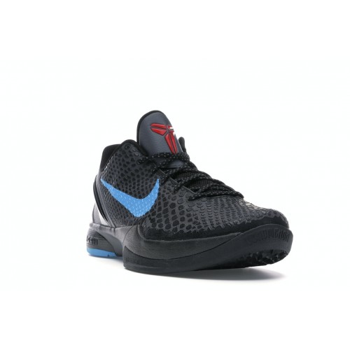 Кроссы Nike Kobe 6 Dark Knight - мужская сетка размеров