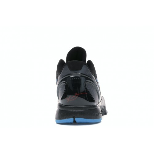 Кроссы Nike Kobe 6 Dark Knight - мужская сетка размеров