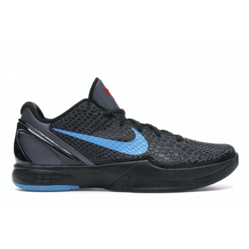 Кроссы Nike Kobe 6 Dark Knight - мужская сетка размеров