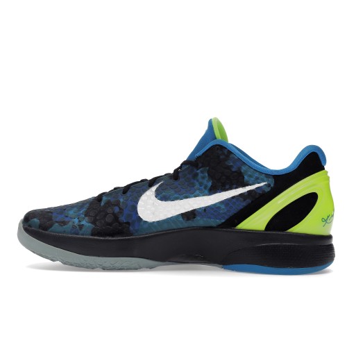 Кроссы Nike Kobe 6 Blue Camo - мужская сетка размеров