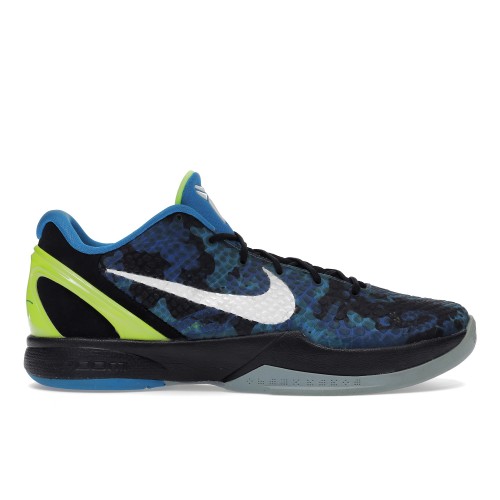 Кроссы Nike Kobe 6 Blue Camo - мужская сетка размеров