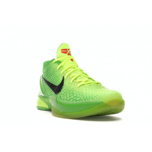 Кроссы Nike Kobe 6 Grinch (2010) - мужская сетка размеров