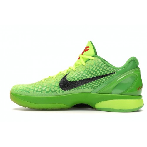 Кроссы Nike Kobe 6 Grinch (2010) - мужская сетка размеров