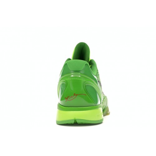 Кроссы Nike Kobe 6 Grinch (2010) - мужская сетка размеров