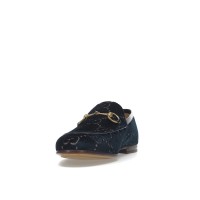 Gucci Jordaan GG Loafer Blue Velvet