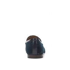 Gucci Jordaan GG Loafer Blue Velvet