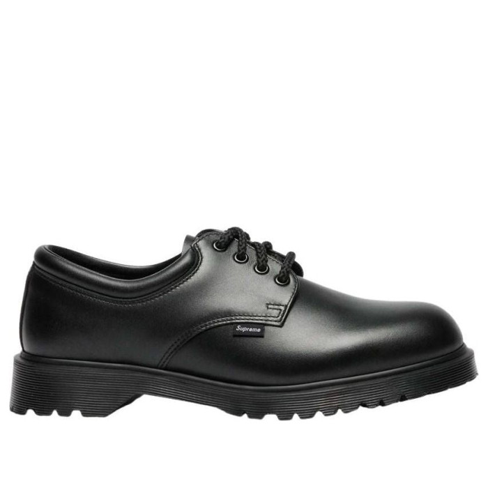 Supreme x Dr. Martens Postal Supreme 4-Eye Shoe Black - мужская сетка размеров Supreme x Dr. Martens Postal Supreme 4-Eye Shoe Black - мужская сетка размеров