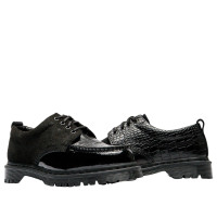 Dr. Martens Lowell BEAMS Black Crazy Pattern
