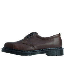 Dr. Martens 1461 MHL 3-Eye Leather Shoes Brown Grained Oiled