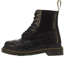 Dr. Martens 1460 Pascal RI Analine and Vintage Smooth Leather Boots Black