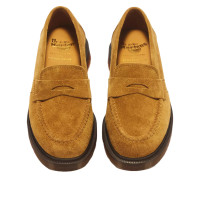 Dr. Martens Delapre Penny Loafer Repello Calf Suede MB Autumn Gold
