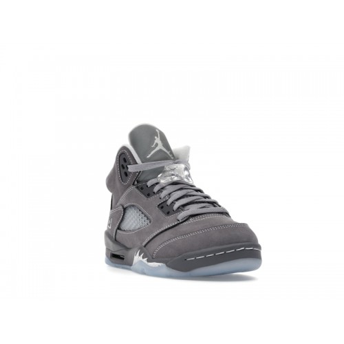 Air Jordan 5 Retro GS Wolf Grey 2026 - подростковая сетка размеров