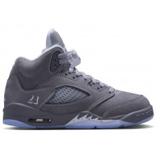 Подростковые Jordan 5 Retro Wolf Grey (2026) (GS)