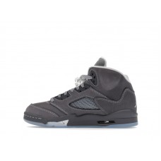Подростковые Jordan 5 Retro Wolf Grey (2026) (GS)