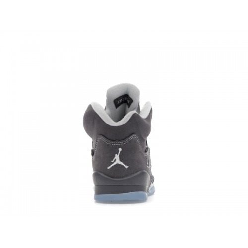 Air Jordan 5 Retro GS Wolf Grey 2026 - подростковая сетка размеров