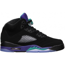 Подростковые кроссовки Jordan 5 Retro Black Grape (2013) (GS)