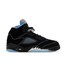 Подростковые Jordan 5 Retro Black University Blue (2026) (GS)