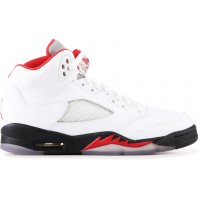 Подростковые кроссовки Jordan 5 Retro Fire Red 2013 (GS)