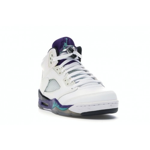 Кроссы Jordan 5 Retro Grape (2013) (GS) - подростковая сетка размеров