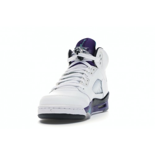 Кроссы Jordan 5 Retro Grape (2013) (GS) - подростковая сетка размеров