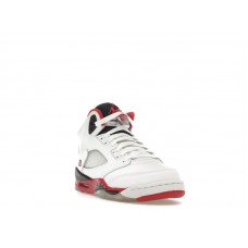 Подростковые Jordan 5 Retro Fire Red Black Tongue (2013) (GS)