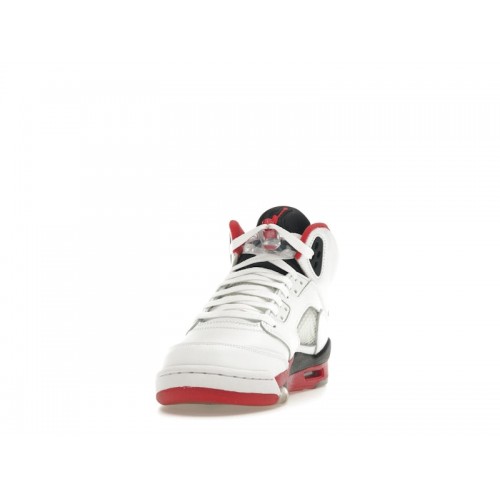 Air Jordan 5 Retro GS Fire Red 2013 - подростковая сетка размеров