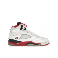 Подростковые Jordan 5 Retro Fire Red Black Tongue (2013) (GS)