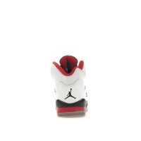 Подростковые Jordan 5 Retro Fire Red Black Tongue (2013) (GS)