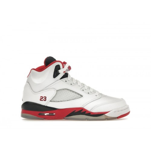 Air Jordan 5 Retro GS Fire Red 2013 - подростковая сетка размеров
