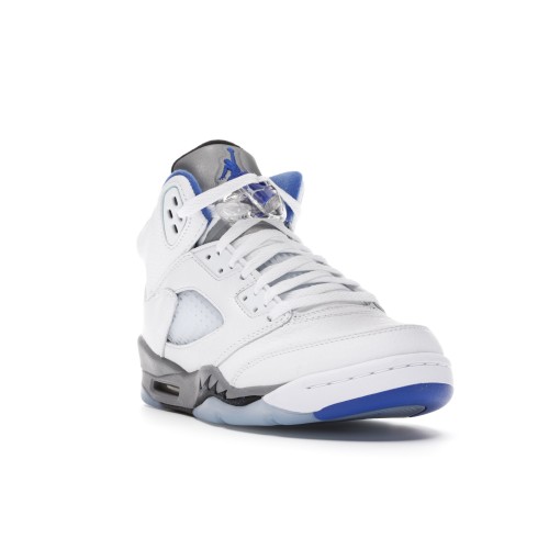 Кроссы Jordan 5 Retro White Stealth (2021) (GS) - подростковая сетка размеров
