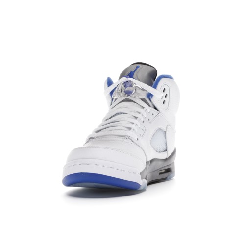 Кроссы Jordan 5 Retro White Stealth (2021) (GS) - подростковая сетка размеров