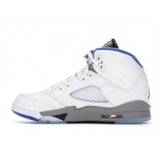 Подростковые Jordan 5 Retro White Stealth (2021) (GS)